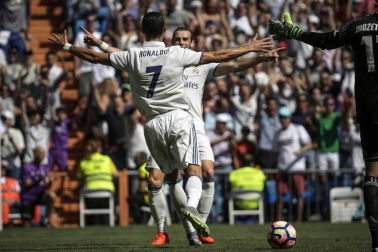 Imágenes del encuentro de la jornada 3 de LaLiga Santander disputado en el Santiago Bernabéu entre Real Madrid y el C.A. Osasuna.