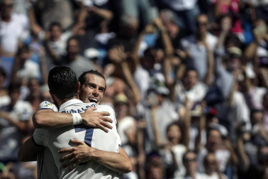 Imágenes del encuentro de la jornada 3 de LaLiga Santander disputado en el Santiago Bernabéu entre Real Madrid y el C.A. Osasuna.