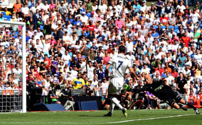 Imágenes del encuentro de la jornada 3 de LaLiga Santander disputado en el Santiago Bernabéu entre Real Madrid y el C.A. Osasuna.