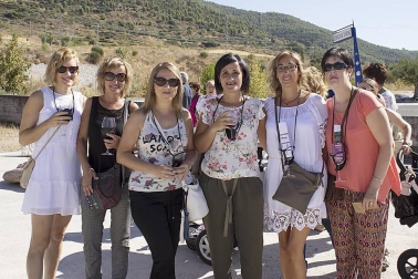 Por segundo año consecutivo, Cirauqui dedicó un día a ensalzar las bondades de sus vinos. Tras el pregón, se fueron sucediendo actividades como talleres de elaboración de mosto, visita a bodegas, catas guiadas o muestras sobre los diferentes tipos de uvas que se cultivan en la localidad.
