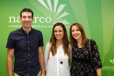 Nafarco, cooperativa farmacéutica líder en distribución en Navarra, ha celebrado la
quinta edición de Expofarma. 30 laboratorios de parafarmacia de las principales marcas del mercado aportaron su experiencia a los profesionales del sector que se acercaron a las instalaciones de Nafarco, en Noáin, el pasado 30 de septiembre.