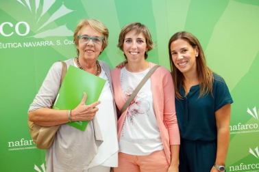 Nafarco, cooperativa farmacéutica líder en distribución en Navarra, ha celebrado la
quinta edición de Expofarma. 30 laboratorios de parafarmacia de las principales marcas del mercado aportaron su experiencia a los profesionales del sector que se acercaron a las instalaciones de Nafarco, en Noáin, el pasado 30 de septiembre.