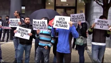 En libertad con cargos los dos detenidos en Alsasua