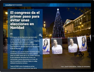 Los Princesa de Asturias y 'El guardian invisible', en portada.