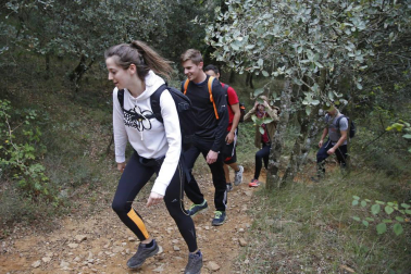 Imágenes de la XXIII edición de la Marcha a San Cristóbal organizada por Anaitasuna