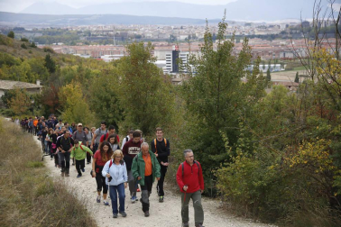 Imágenes de la XXIII edición de la Marcha a San Cristóbal organizada por Anaitasuna