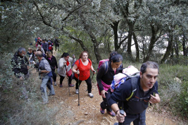 Imágenes de la XXIII edición de la Marcha a San Cristóbal organizada por Anaitasuna