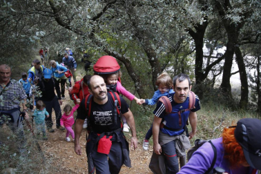 Imágenes de la XXIII edición de la Marcha a San Cristóbal organizada por Anaitasuna