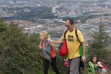 Imágenes de la XXIII edición de la Marcha a San Cristóbal organizada por Anaitasuna