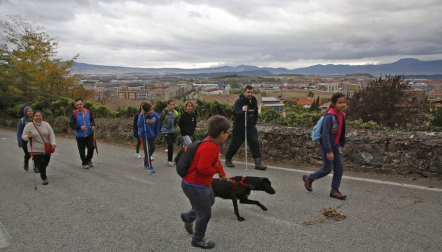 Imágenes de la XXIII edición de la Marcha a San Cristóbal organizada por Anaitasuna