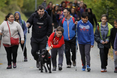 Imágenes de la XXIII edición de la Marcha a San Cristóbal organizada por Anaitasuna