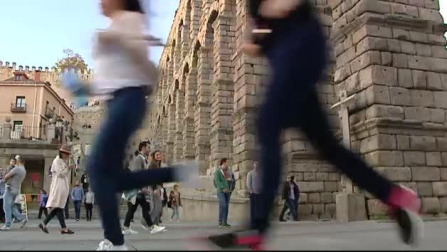 El acueducto de Segovia rejuvenece