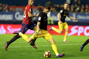 Imágenes del partido disputado este domingo en El Sadar.