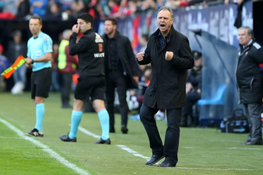 Imágenes del partido disputado este domingo en El Sadar.