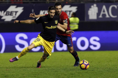 Imágenes del partido disputado en El Sadar entre Osasuna y Atlético de Madrid