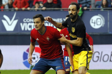 Imágenes del partido disputado en El Sadar entre Osasuna y Atlético de Madrid