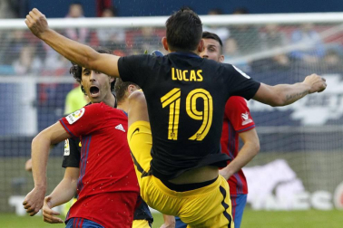 Imágenes del partido disputado en El Sadar entre Osasuna y Atlético de Madrid