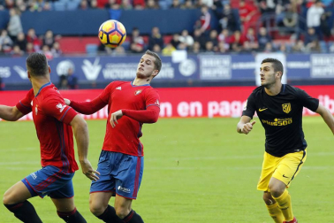 Imágenes del partido disputado en El Sadar entre Osasuna y Atlético de Madrid