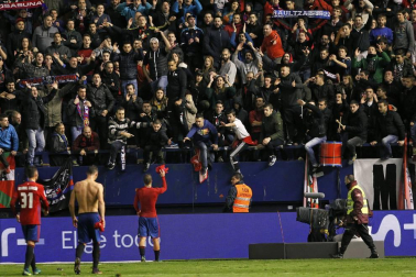 Imágenes del partido disputado en El Sadar entre Osasuna y Atlético de Madrid