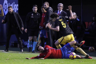 Imágenes del partido disputado en El Sadar entre Osasuna y Atlético de Madrid