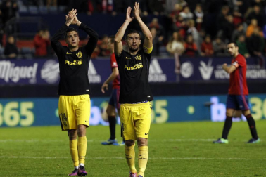 Imágenes del partido disputado en El Sadar entre Osasuna y Atlético de Madrid