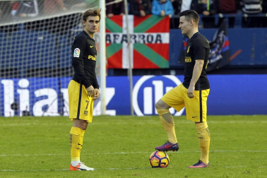 Imágenes del partido disputado en El Sadar entre Osasuna y Atlético de Madrid