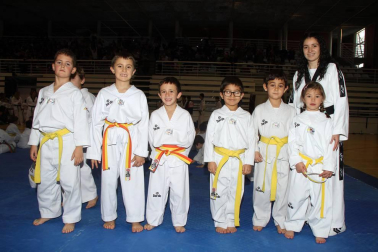 El sábado 17 de diciembre la Federación Navarra de Taekwondo organizó, en el Pabellón Arrosadia, su Tradicional Festival Infantil Solidario. Los nuevos alumnos de este deporte (de 5 a 13 años) mostraron sus conocimientos a familiares y amigos, además de colaborar con el Banco de Alimentos de Navarra. Con una grada que mostraba un magnífico aspecto, en torno a 800 personas disfrutaron con las evoluciones de más de 200 niños pertenecientes a los clubes Ardoi, Berrioplano, Mendialdea, Gares, Rochapea, Bargagain, Ave maría, Amaya, Menditxiki, Tenis Pamplona y Hwarang.
