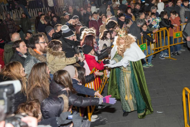 Melchor, Gaspar y Baltasar han llenado de ilusión las calles de Tudela