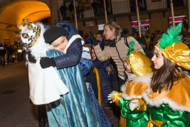 Melchor, Gaspar y Baltasar han llenado de ilusión las calles de Tudela