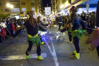 Melchor, Gaspar y Baltasar han llenado de ilusión las calles de Tudela