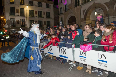 Melchor, Gaspar y Baltasar han llenado de ilusión las calles de Tudela
