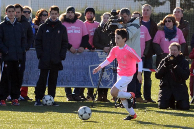 Galería de imágenes de la final del Torneo Fundación Osasuna, en la que Luis Amigó se ha impuesto por 6-1 a Catalina de Foix.
