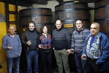 El conocido como Txotx se celebró el viernes en la sidrería Martitxonea de Aldatz