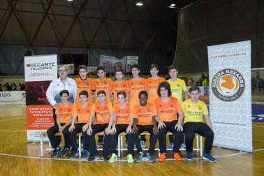 Los cinco equipos del club de fútbol sala integran a un total de 64 jugadores