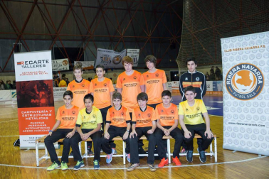 Los cinco equipos del club de fútbol sala integran a un total de 64 jugadores