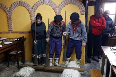El conocido como Txotx se celebró el viernes en la sidrería Martitxonea de Aldatz