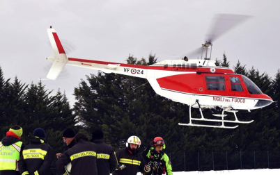 Tragedia en el hotel de Los Abruzzosen los Apeninos