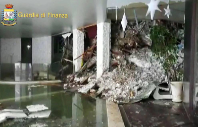 Tragedia en el hotel de Los Abruzzosen los Apeninos