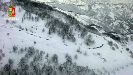 Tragedia en el hotel de Los Abruzzosen los Apeninos