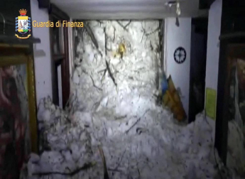Tragedia en el hotel de Los Abruzzosen los Apeninos