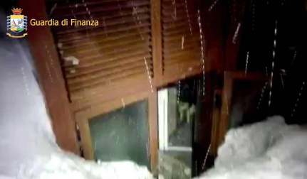 Tragedia en el hotel de Los Abruzzosen los Apeninos