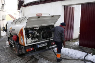 Las localidades navarras alcanzaron los 11 grados bajo cero el pasado jueves.