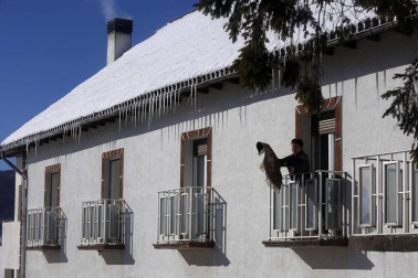 Las localidades navarras alcanzaron los 11 grados bajo cero el pasado jueves.