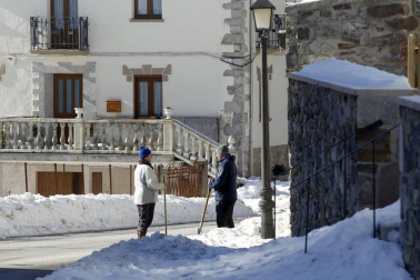 Las localidades navarras alcanzaron los 11 grados bajo cero el pasado jueves.