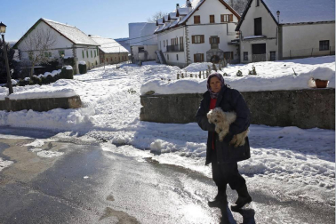 Las localidades navarras alcanzaron los 11 grados bajo cero el pasado jueves.