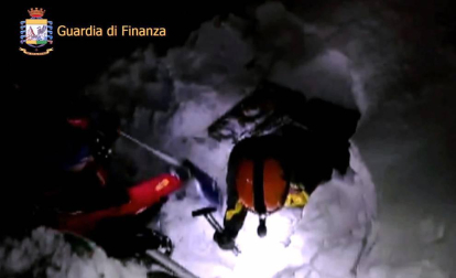 Tragedia en el hotel de Los Abruzzosen los Apeninos
