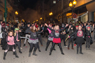 Imágenes del primer desfile de carnaval de Tudela.