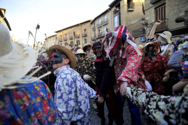 Imágenes del carnaval en Olite