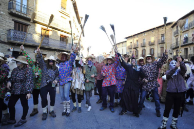 Imágenes del carnaval en Olite