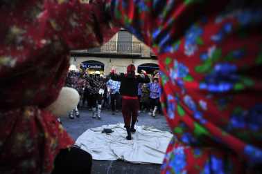 Imágenes del carnaval en Olite